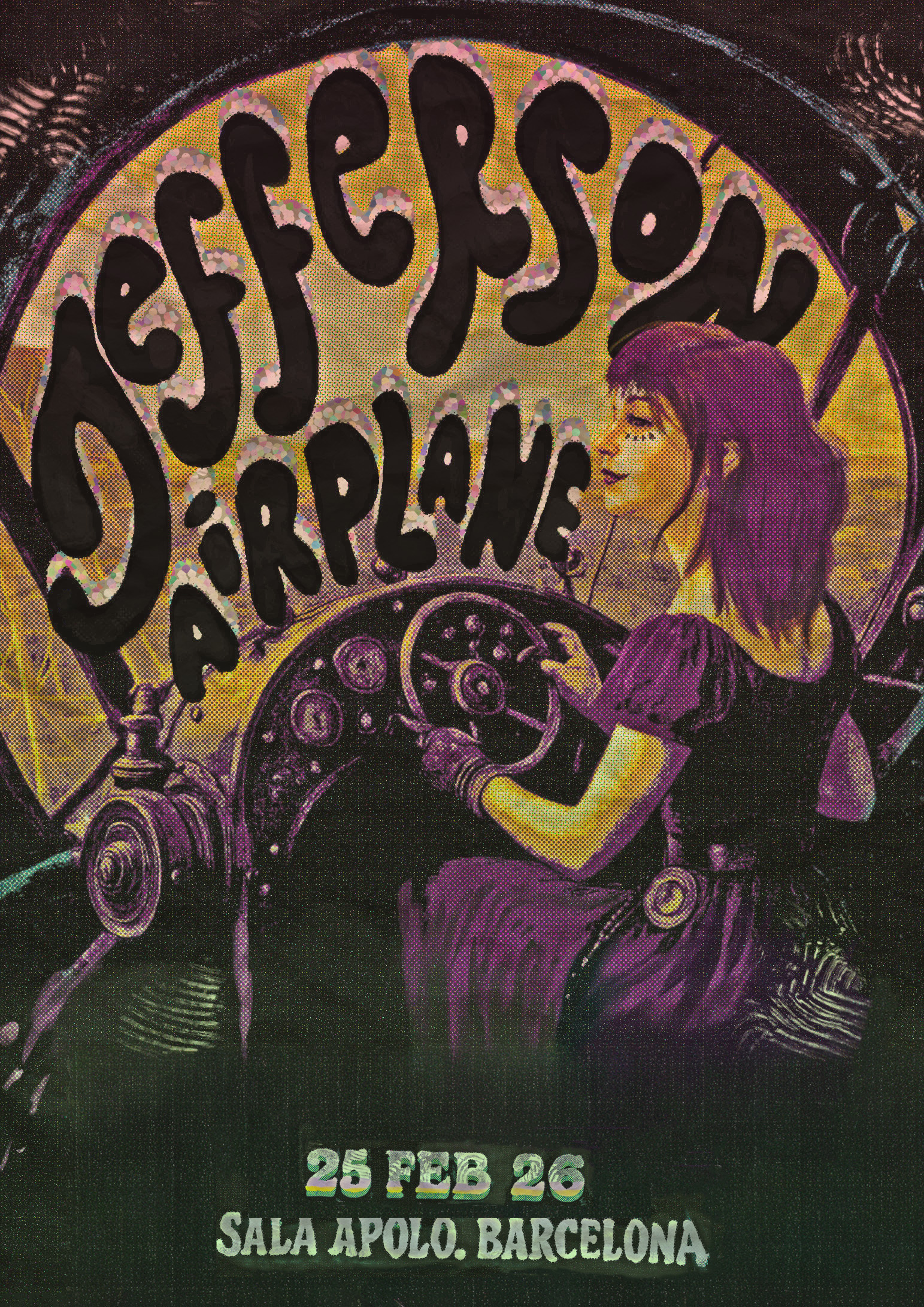 Cartel Jefferson Airplan