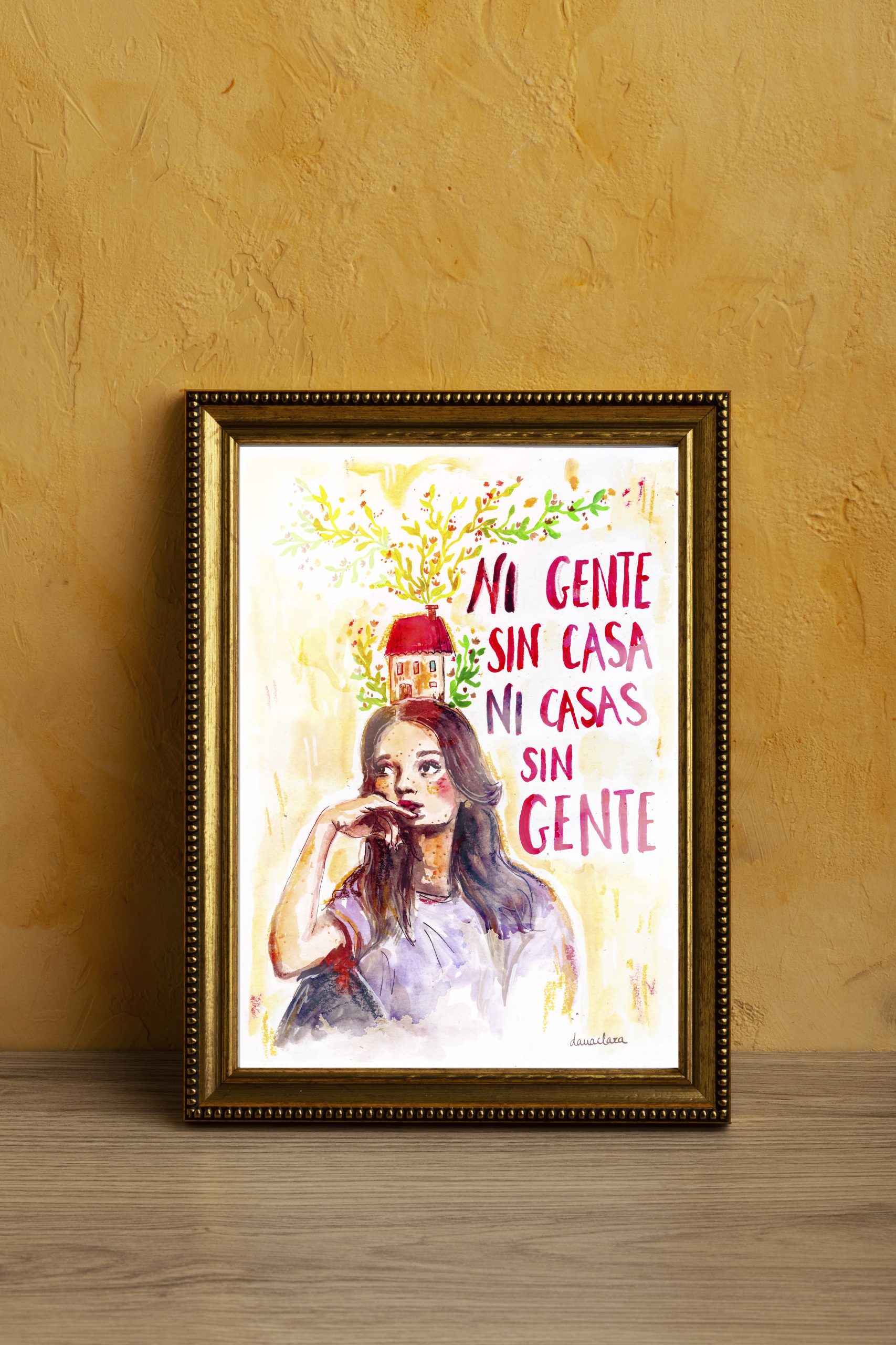 Lámina "Ni gente sin casa ni casa sin gente" - Imagen 2